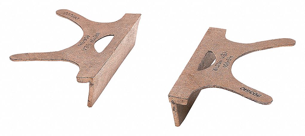 REPLACEMENT VISE JAW, COPPER, FOR 6 IN VISE JAW W, PR