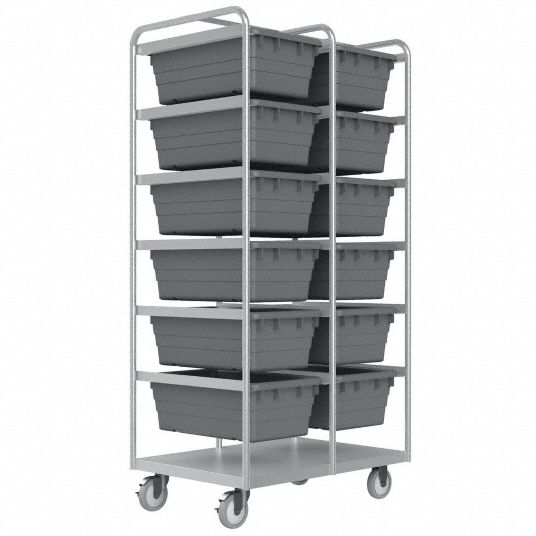 DURHAM MFG High-Strength Corrosion-Resistant Vertical Rack-Style Tub ...