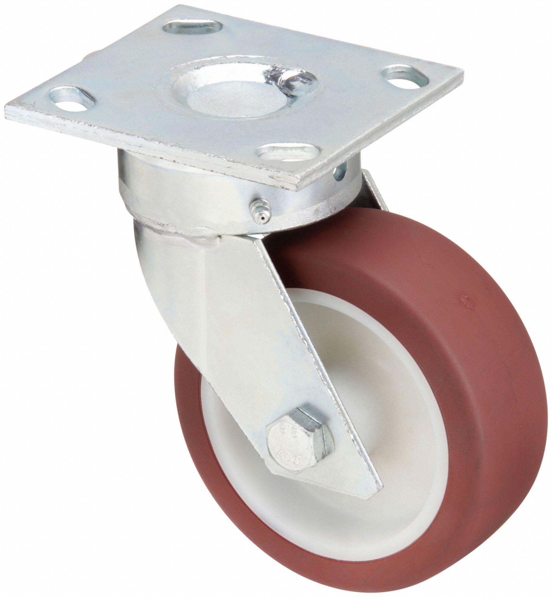 ROULETS S/PIVOT CNTRL,POLY,5 PO,550 LB