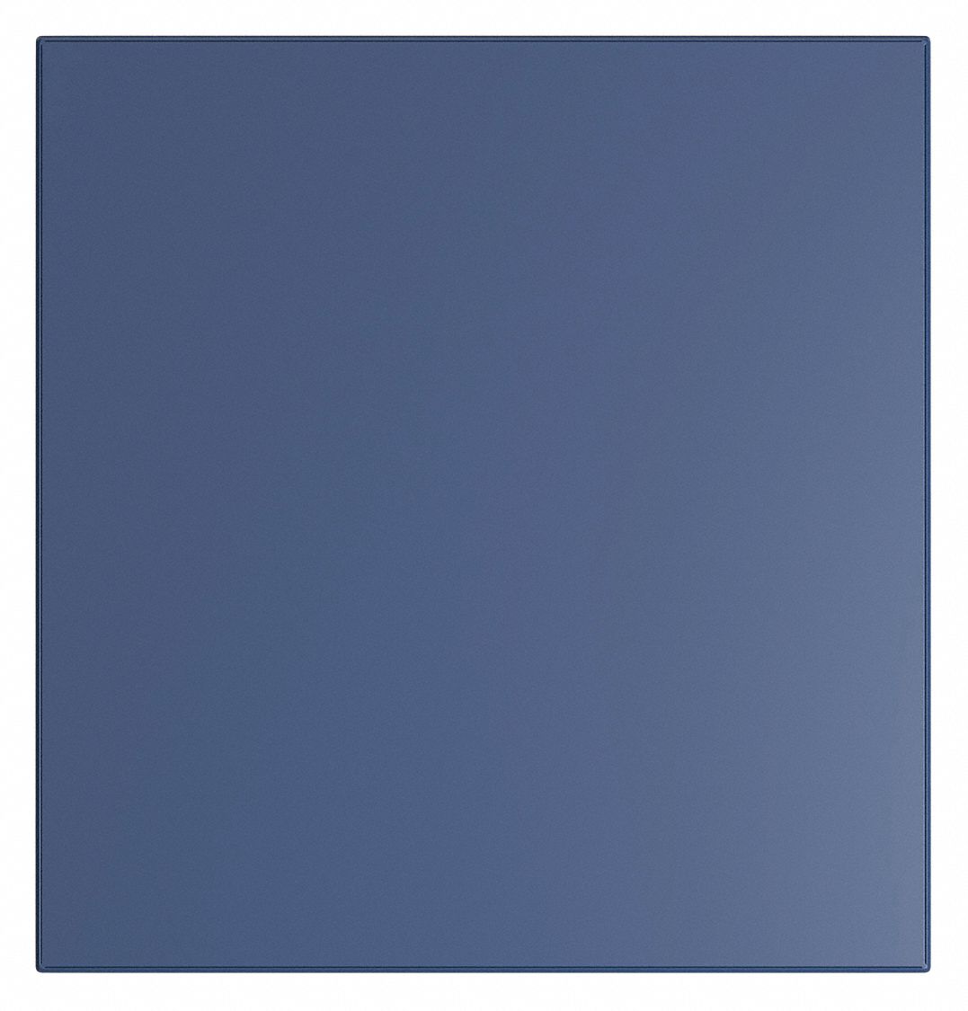 Partition Panel: 58 in x 55 in x 1 in, Smooth Semi Gloss, Royal Blue, Vandal-Resistant