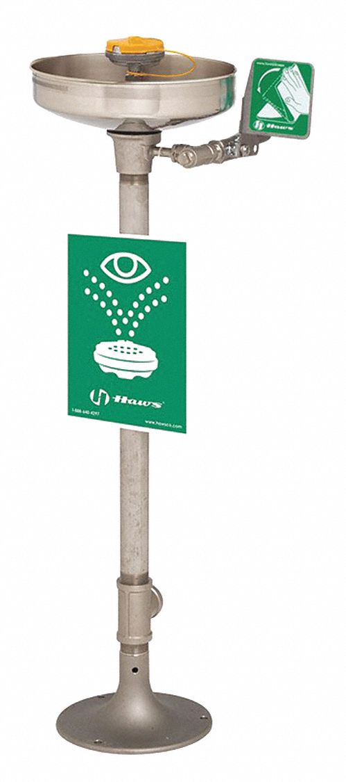 Eye/Face Wash Pedestal SS