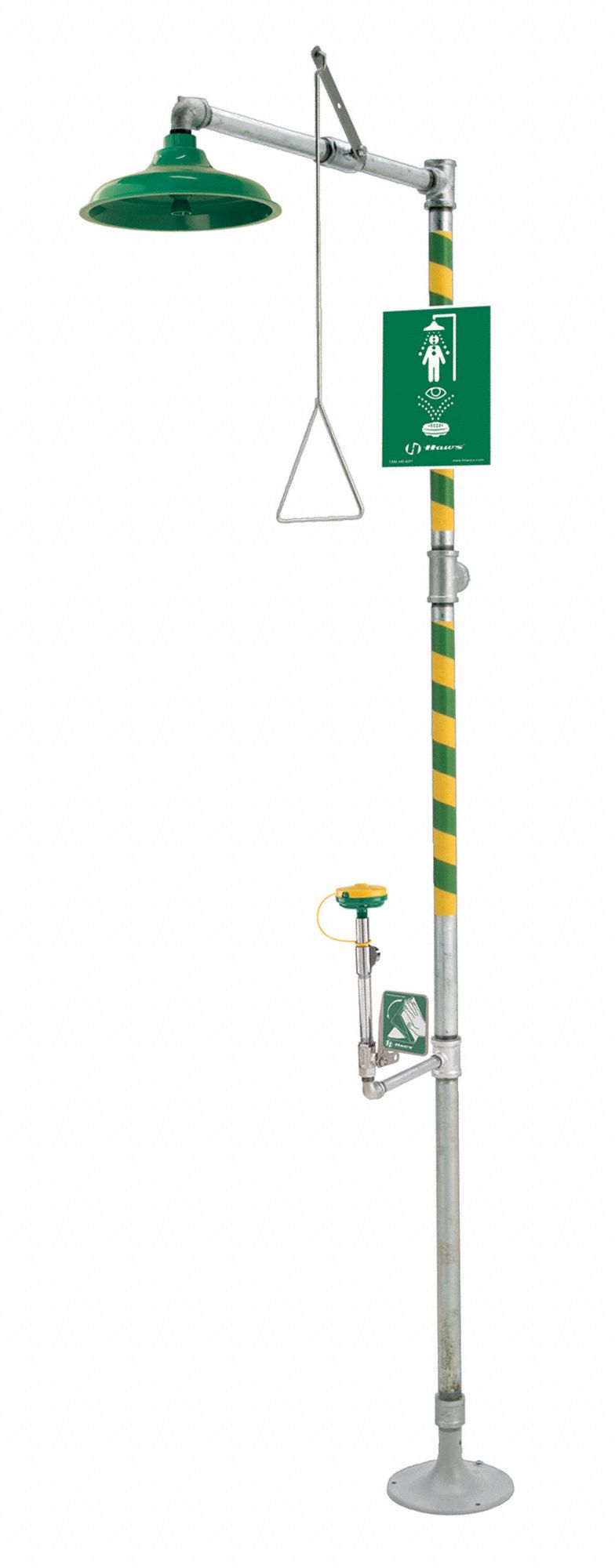 Shower/Eyewash Combination