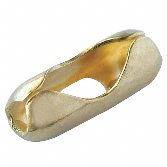 LUCKY LINE PRODUCTS Tag Fastener Type Ball Chain Coupling, Tag Fastener