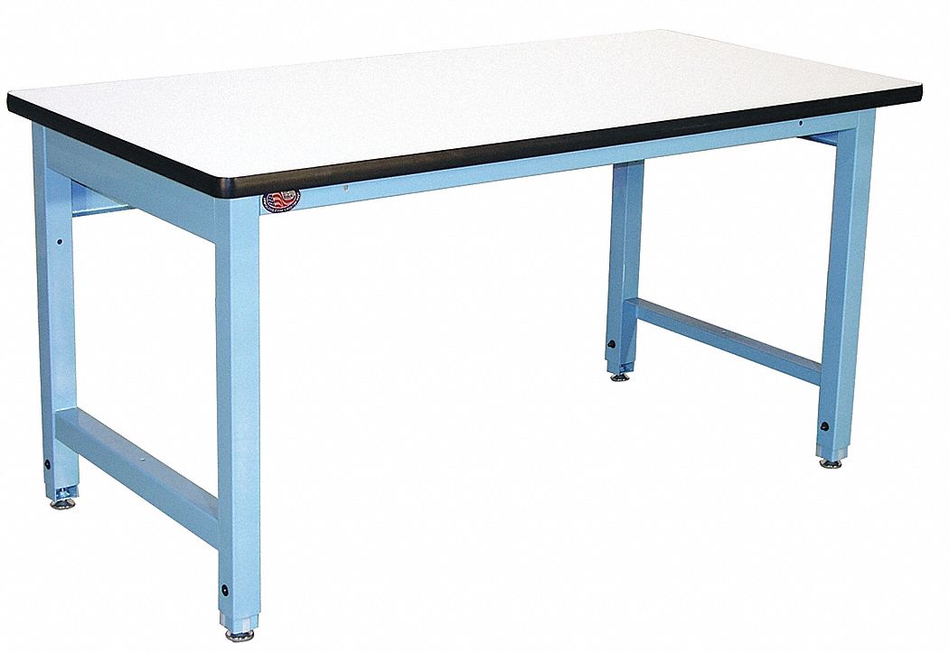 PROLINE, Adj Ht, Laminate, Workbench 16D576HD7236CL14/HDLE6