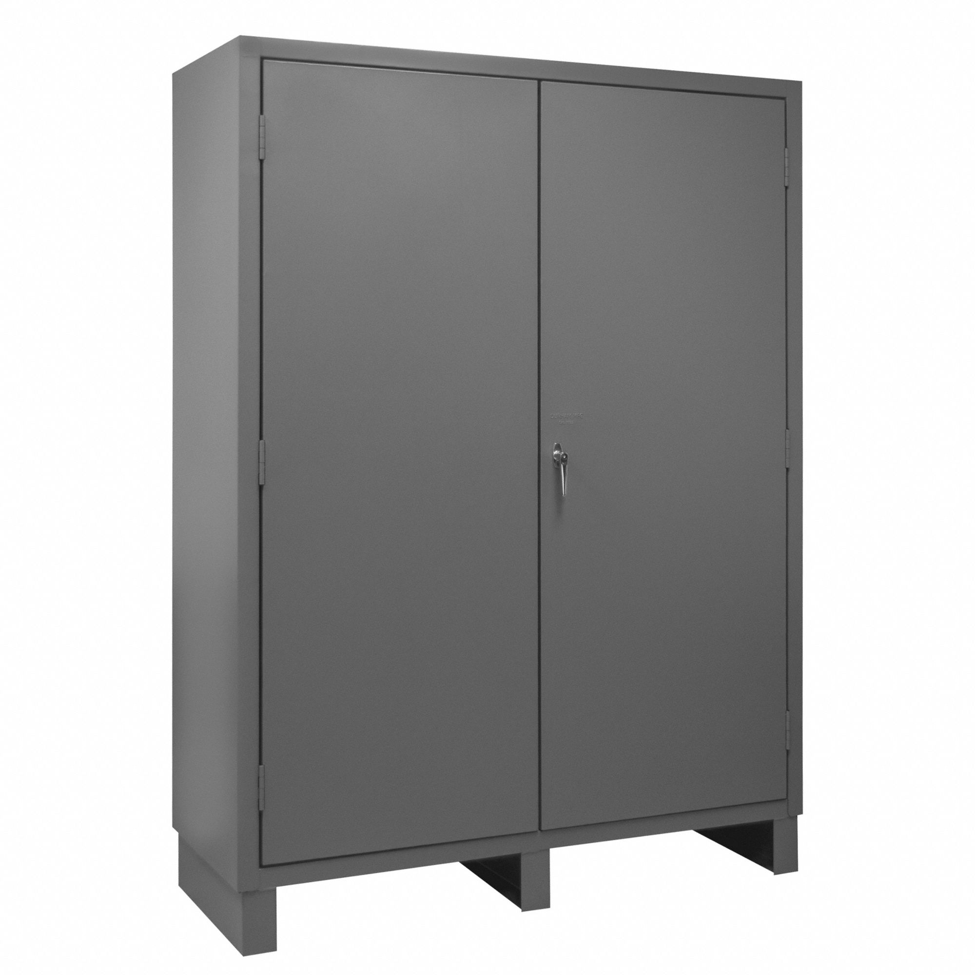 DURHAM MFG Storage 60 in x 24 in x 84 in, Swing Handle & Keyed