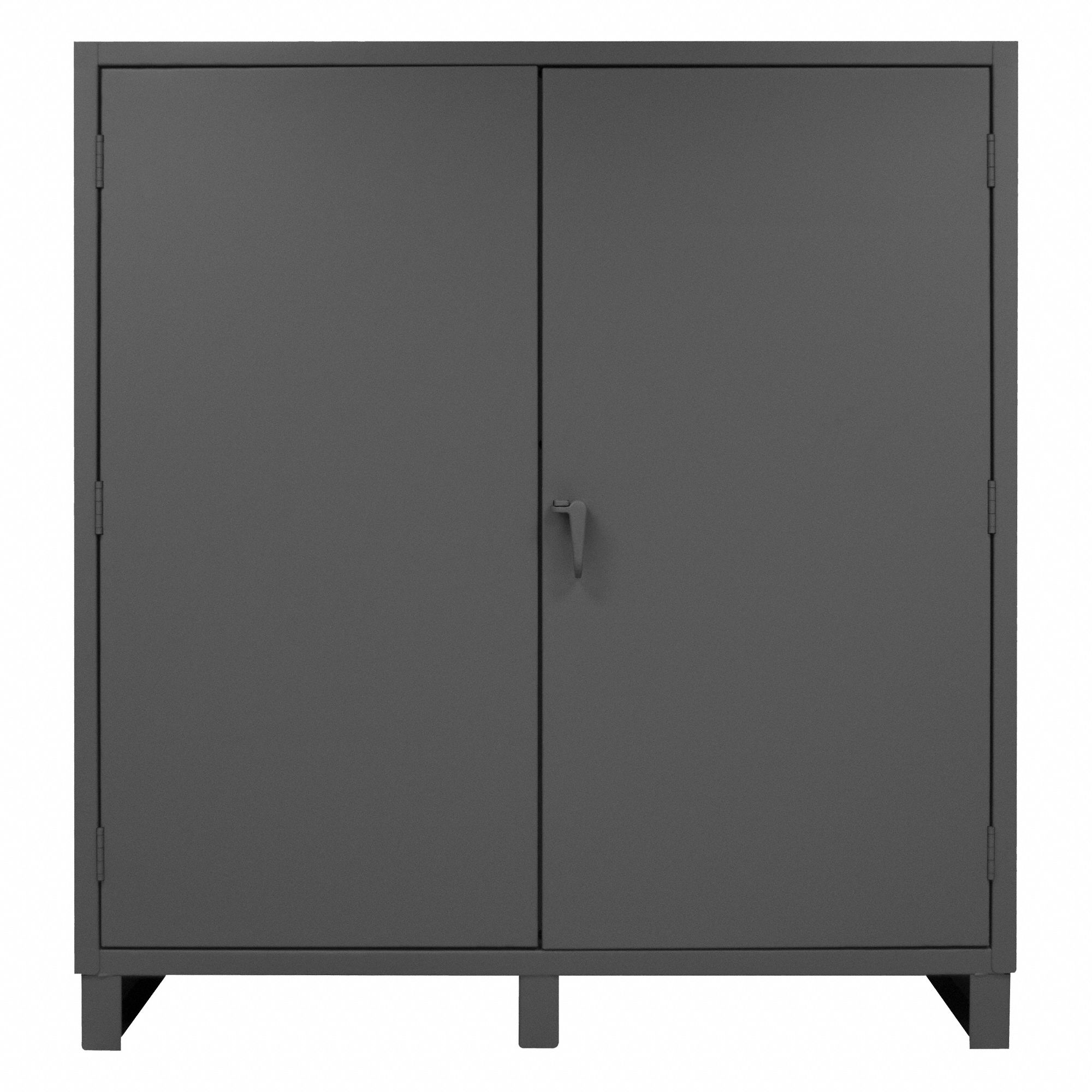 DURHAM MFG Storage 60 in x 24 in x 78 in, Swing Handle