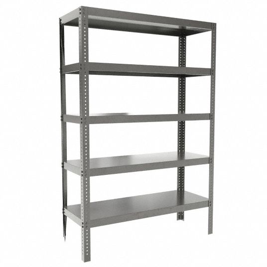 72in 5-Shelf Steel Storage Rack