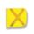 WARNING WHIP FLAG REFLEXITE X, YELLOW, 16 IN FLAG H, 16 IN FLAG W, REFLECTIVE X