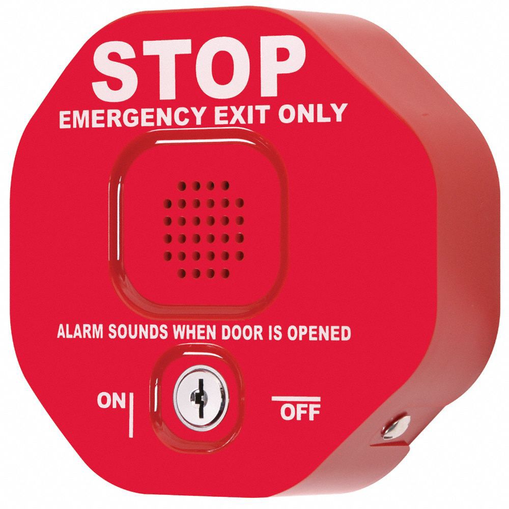 SAFETY TECHNOLOGY INTERNATIONAL Exit Door Alarm 1DPE1STI6400 Grainger