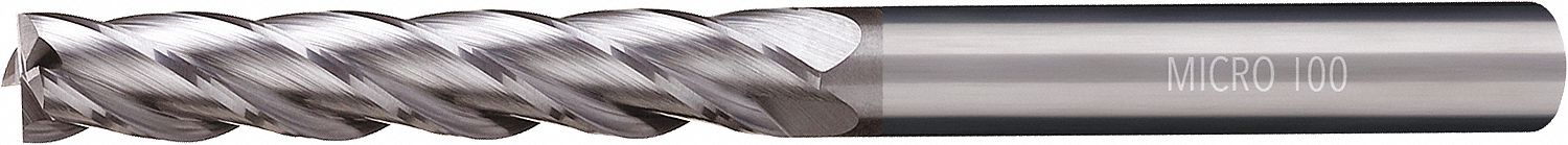 Sq. End Mill, Single End, Carb, 12.00mm