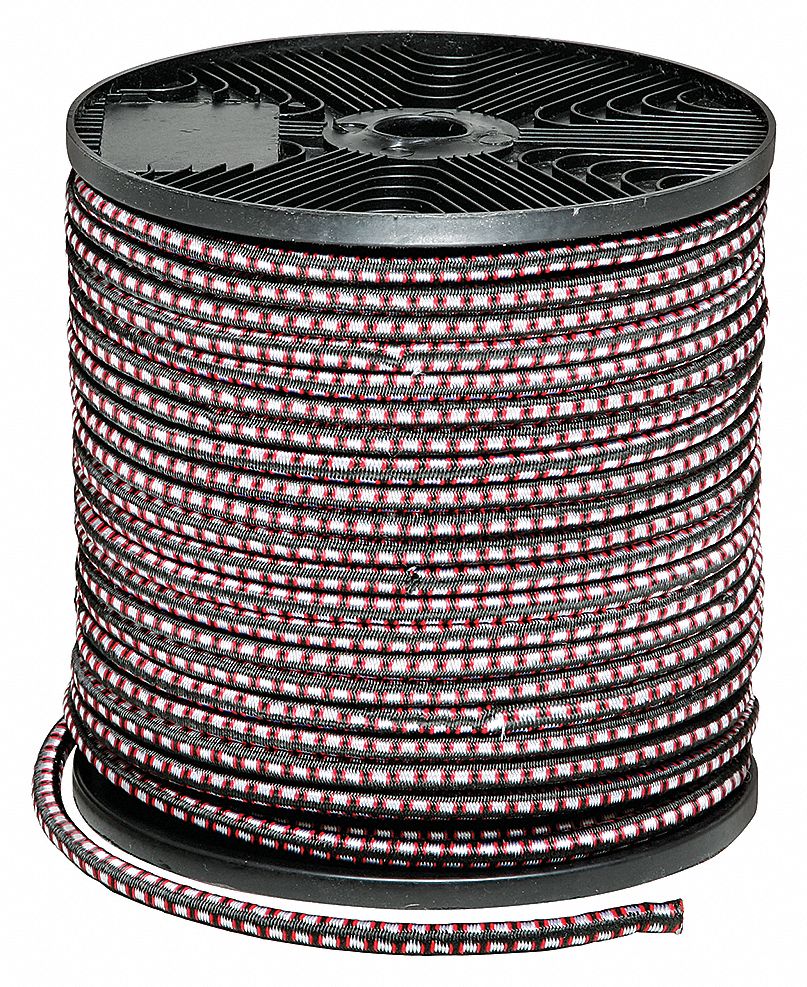 BUNGEE CORD ROLL,250 FT.L,5/16 IN.D