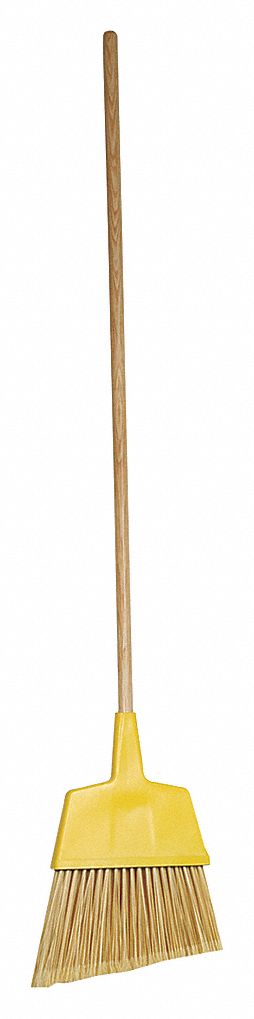 ANGLE BROOM,56 IN. OAL,7-1/2IN. TRI