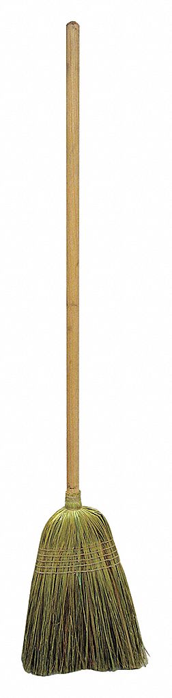 JAIL BROOM,56 IN. OAL,17IN. TRIM L