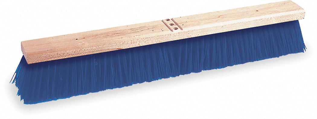 PUSH BROOM,BLUE PP,CONTRACTOR BROOM