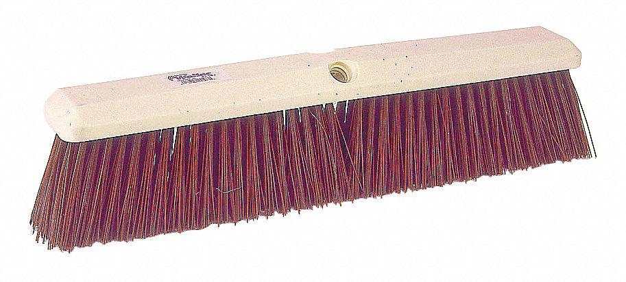 PUSH BROOM,MAROON SYNTHETIC,GARAGE