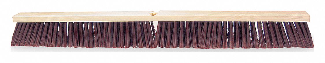 PUSH BROOM,MAROON SYNTHETIC,GARAGE