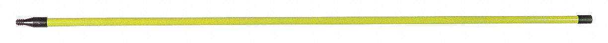 COLOR CODED HANDLE,FIBERGLASS,YELLO