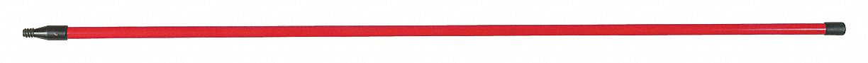 COLOR CODED HANDLE,FIBERGLASS,RED