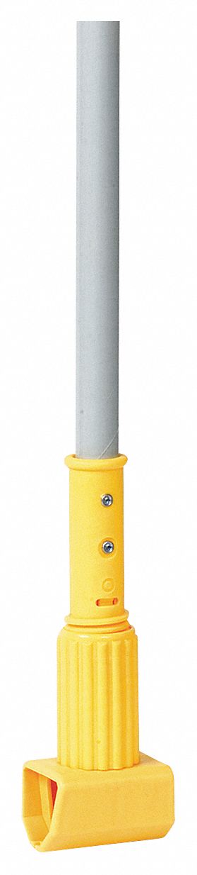 WET MOP HANDLE,54 IN L,GRAY