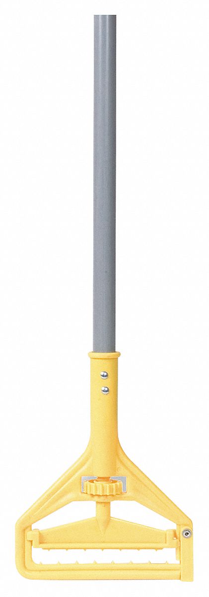 WET MOP HANDLE,60 IN L,GRAY