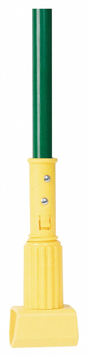 WET MOP HANDLE,60 IN L,GREEN