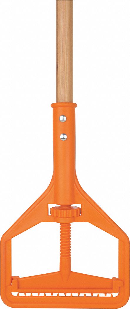 WET MOP HANDLE,61 IN L,NATURAL