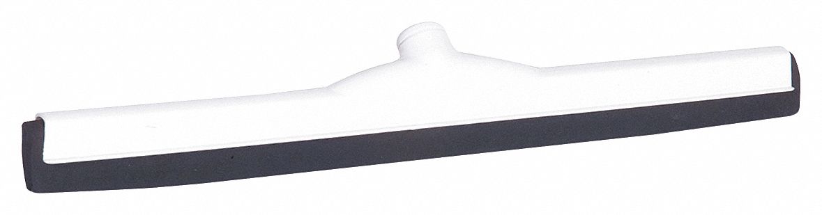 FLOOR SQUEEGEE,WHITE,18 IN