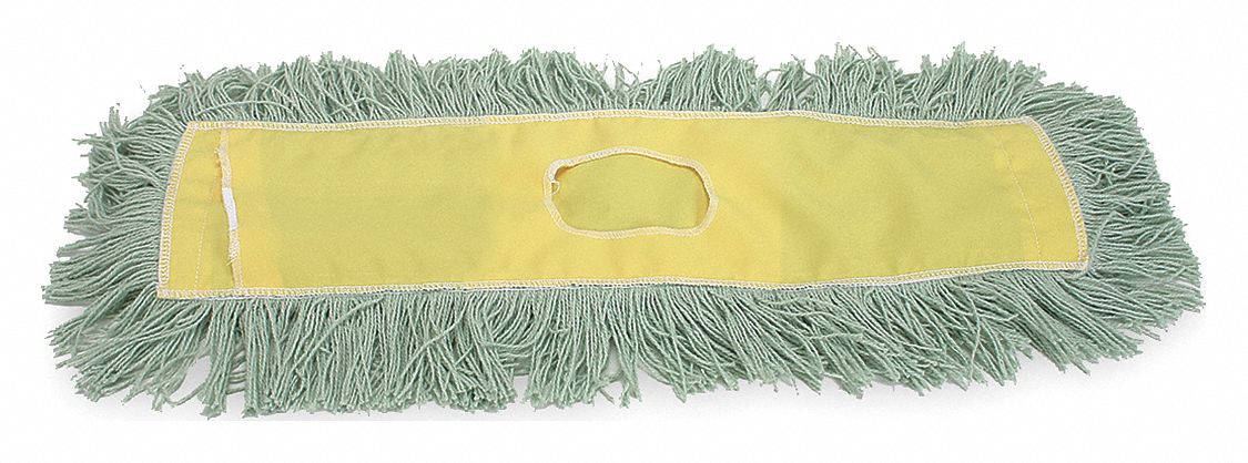 MICROFIBER DUST MOP,18 IN,GREEN