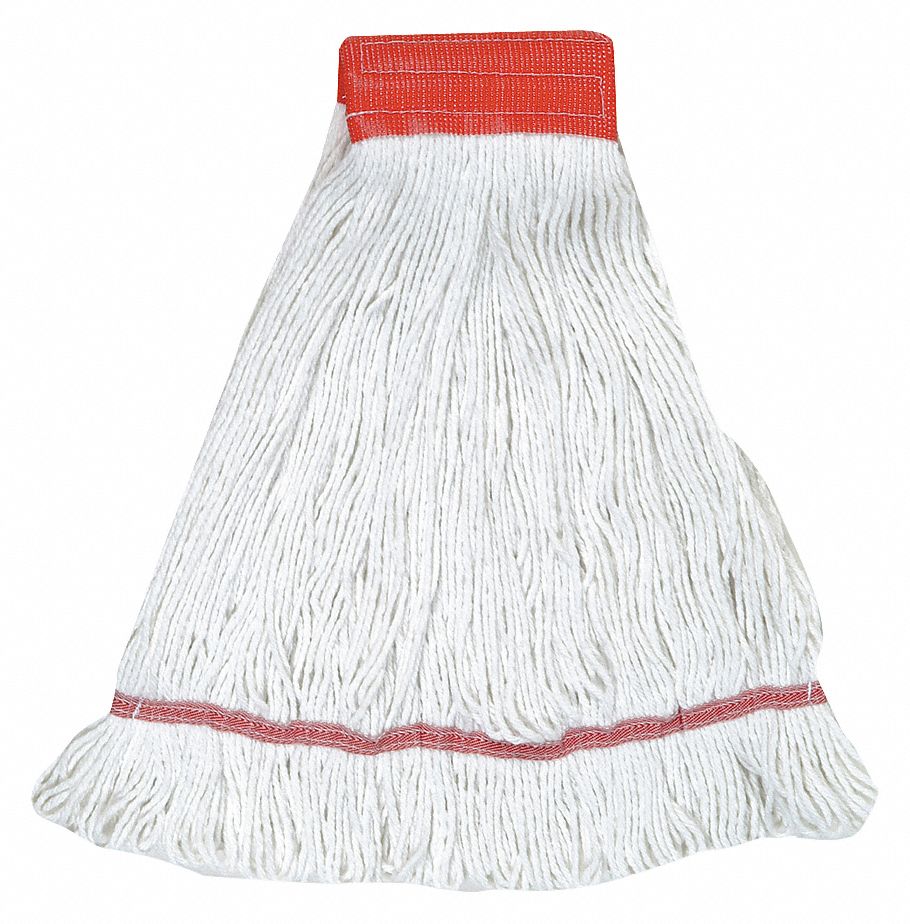 WET MOP,LARGE,WHITE,LOOPED END