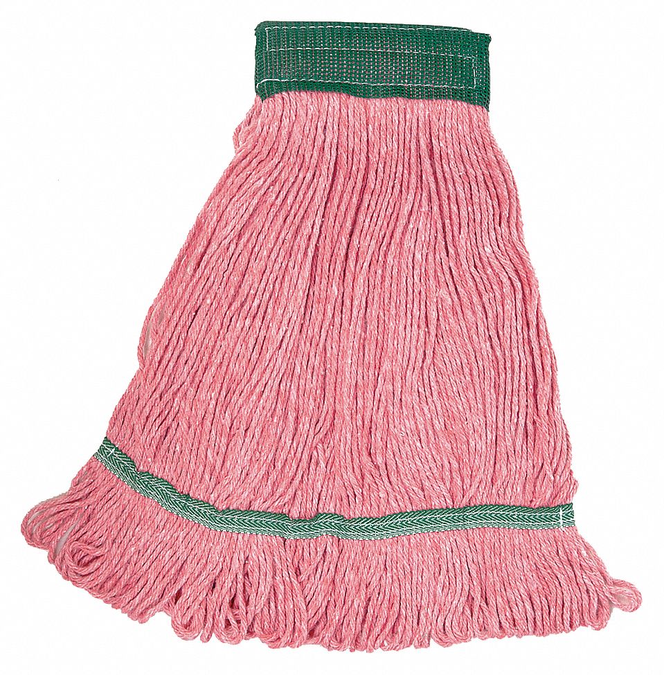 WET MOP,MEDIUM,RED,LOOPED END