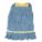 WET MOP,ANTIMICROBIAL,SMALL,BLUE