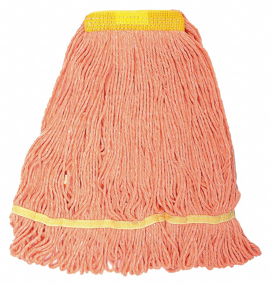 WET MOP,ANTIMICROBIAL,SMALL,ORANGE