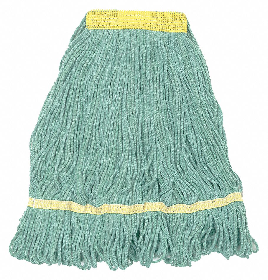 WET MOP,ANTIMICROBIAL,SMALL,GREEN