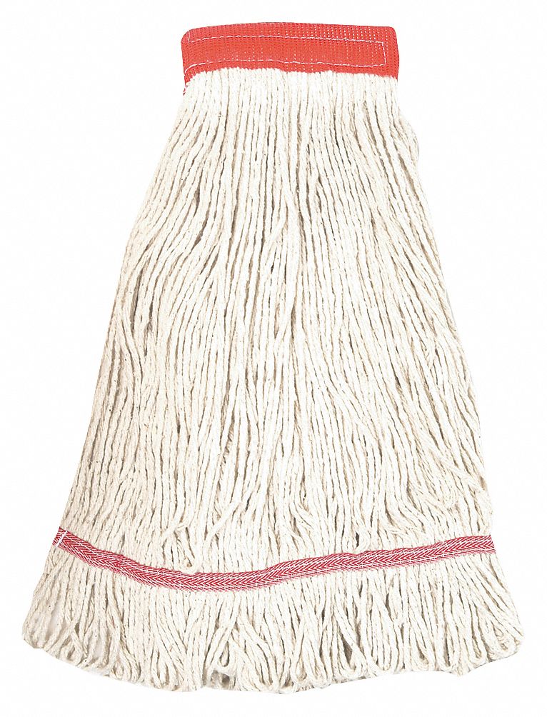 WET MOP,LARGE,WHITE,LOOPED END