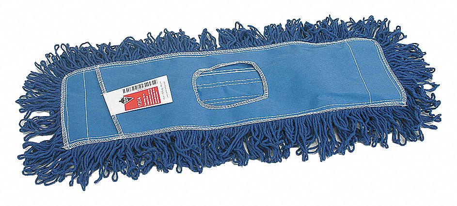 DUST MOP,SZ 24 IN,BLUE