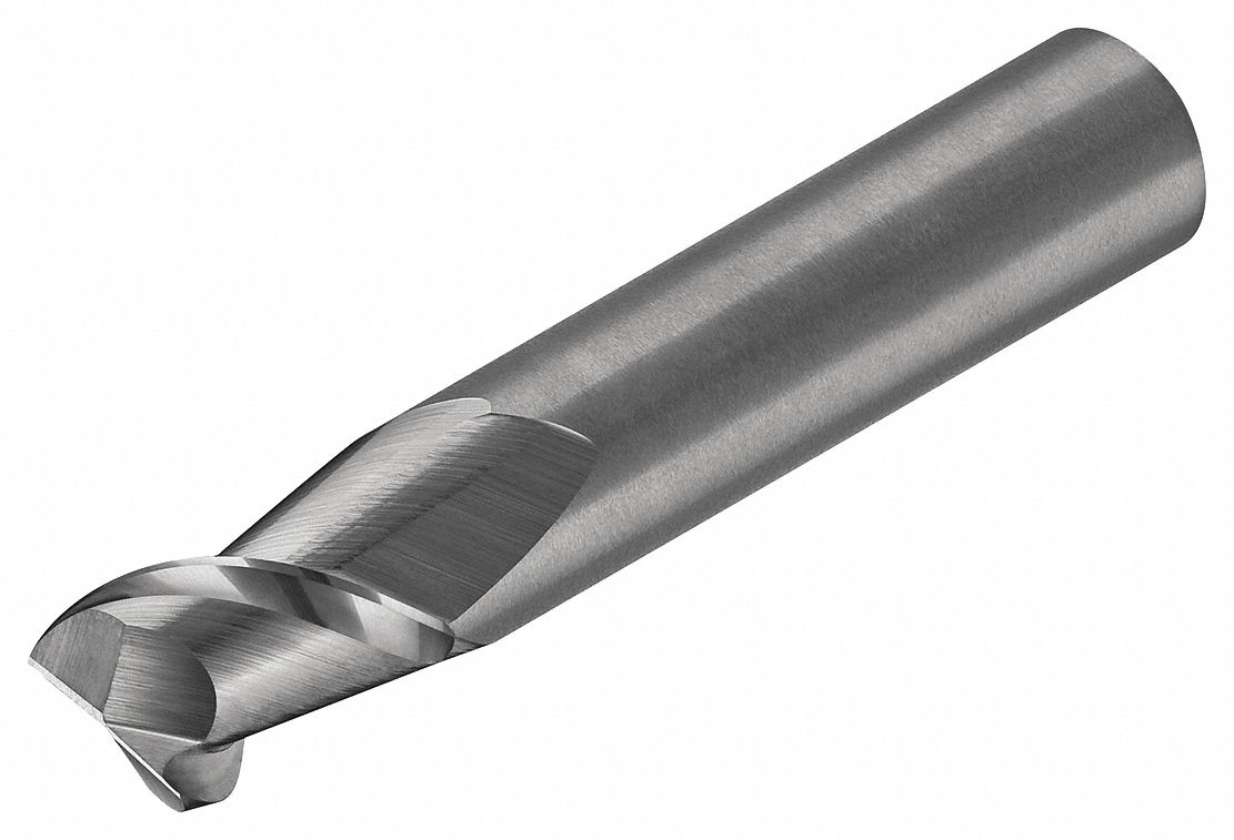 MICRO 100 Square End Mill, 20.00 mm Milling Dia., Carbide, ZrN 16F203