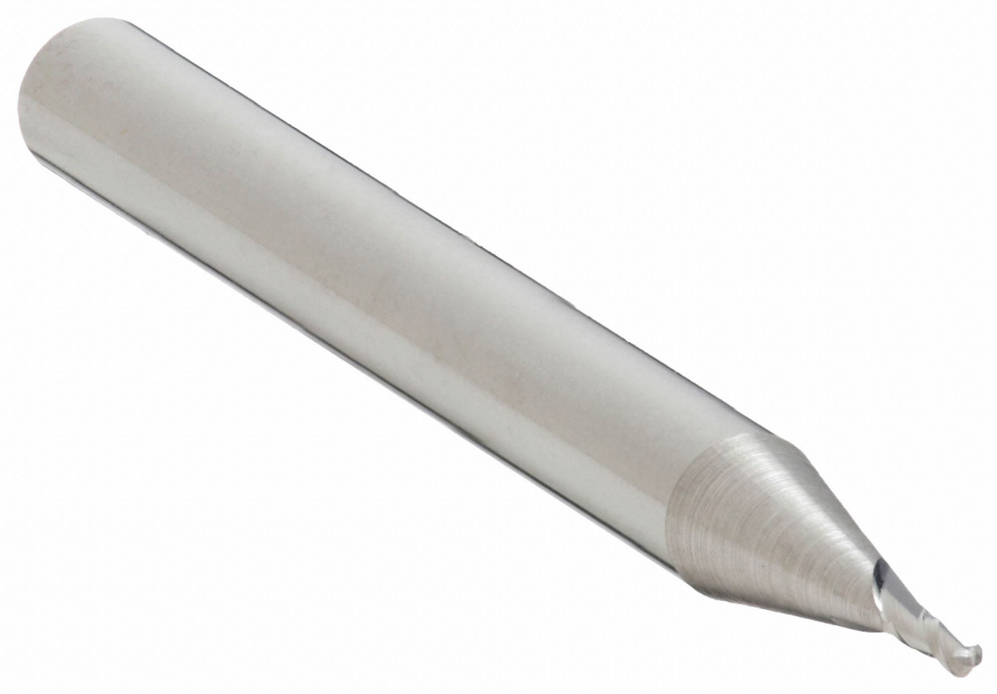 MICRO 100, Carbide, Bright (Uncoated) Finish, Ball End Mill 16F426