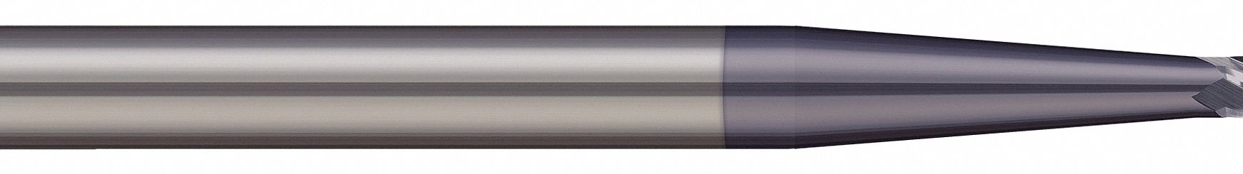 Ball End Mill, Single End, 0.0100", Carbide