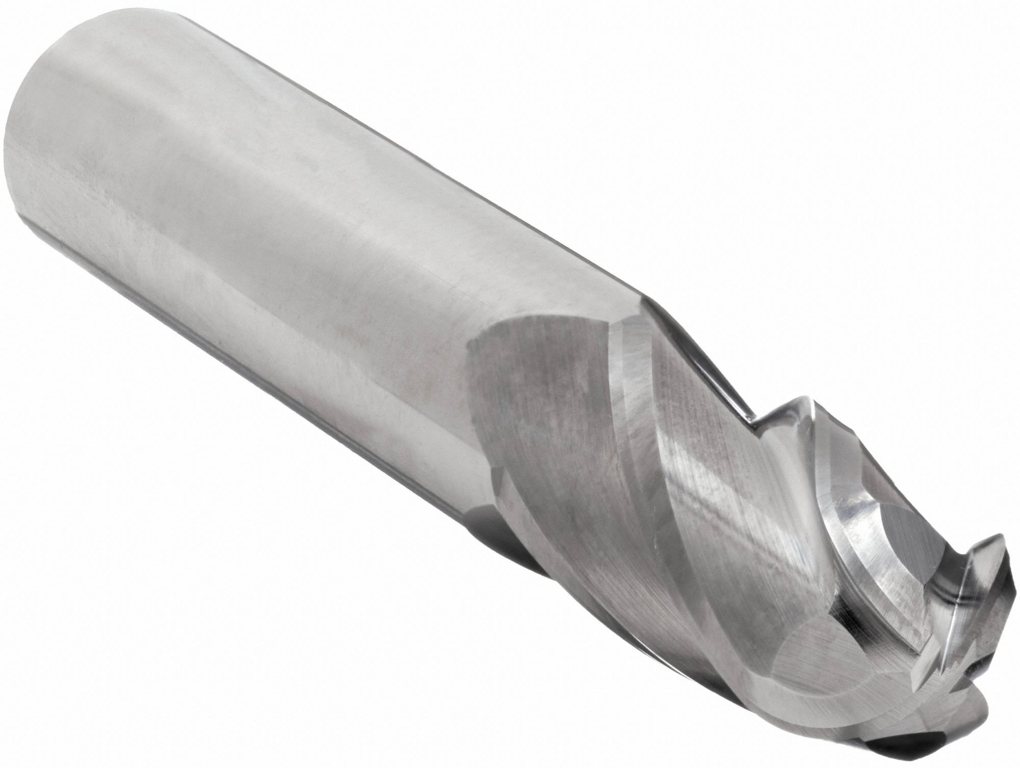 Ball End Mill, Single End, 1/2", Carbide
