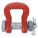 ALLOY SAFETY SHACKLE,ROUND PIN,7000