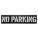 PARKING LOT LEGEND,NO PARKING,PLAST