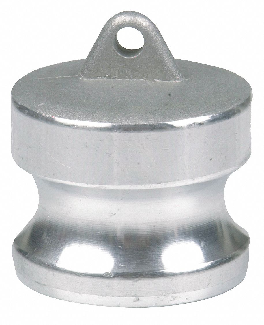 DUST PLUG: 1 IN COUPLING, 250 PSI MAX AT 70 ° F, 1 29/32 IN OVERALL LG