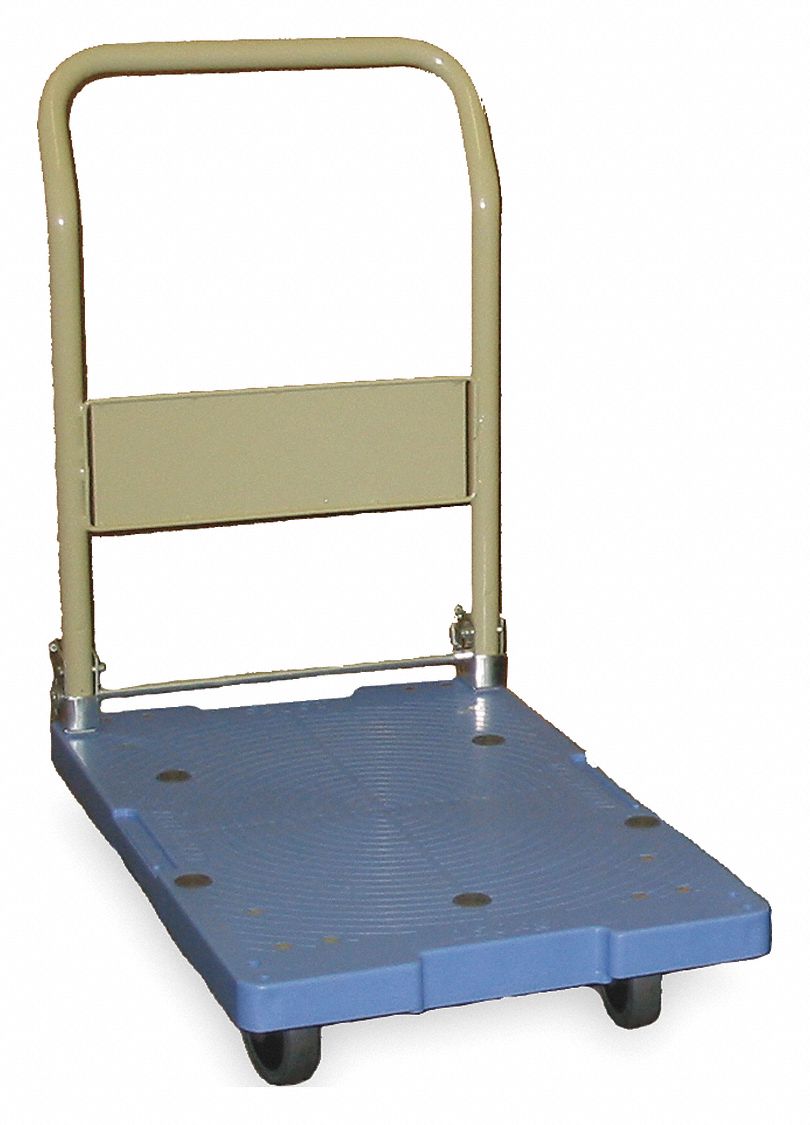 FOLDING HANDLE PLATFORM TRUCK,330 L