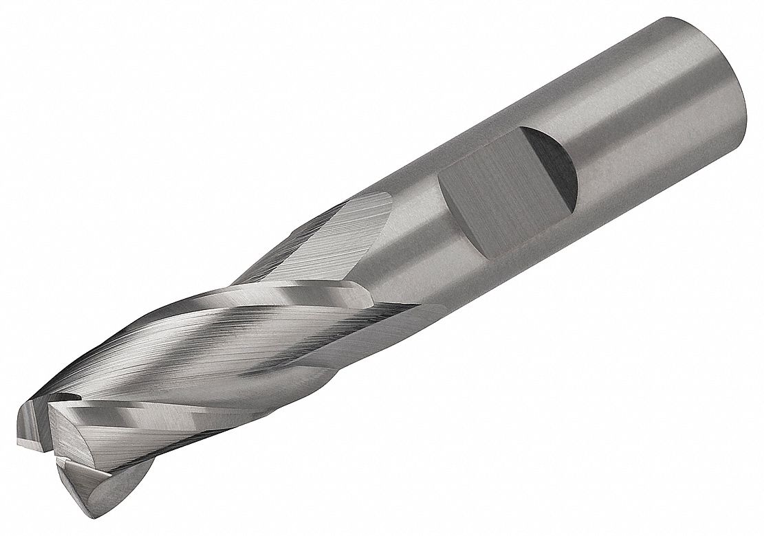 Sq. End Mill, Single End, Carb, 5/16"