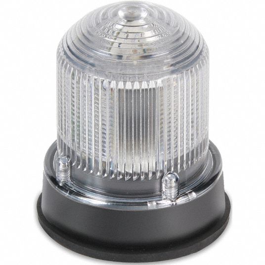 EDWARDS SIGNALING Warning Light, (6) LED, 24V DC, Flashes per Minute ...