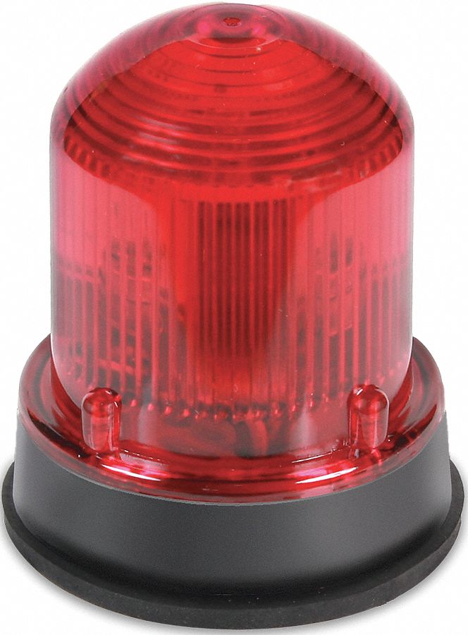 Edwards Signaling 125XBRMR120AB Warning Light,LED,120VAC,Red,65 fpm