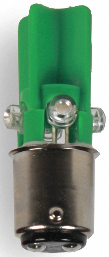16G746 - Miniature LED Bulb 120VAC Green