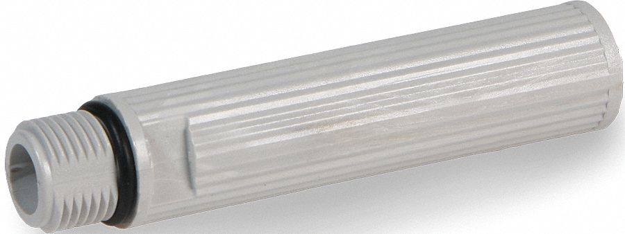 Threaded Extension Pole 100mm Gray