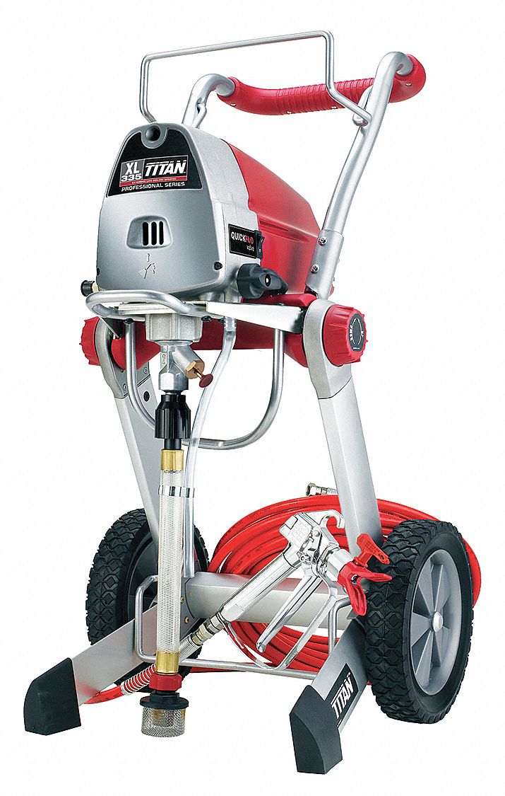 Airless Paint Sprayer, 3/4 HP, 0.35 gpm Flow Rate, Operating Pressure