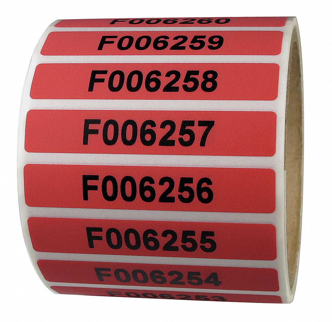 NOVAVISION INC Tamper Evident Labels, PK 250 - 16G854|XSG155-36RESN-250 ...